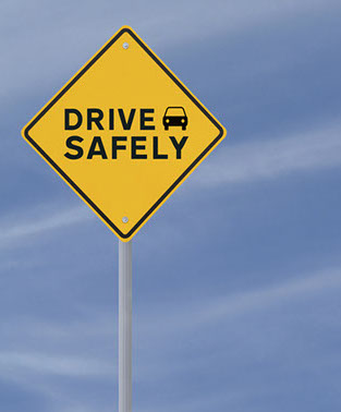 Drive Safety Sign